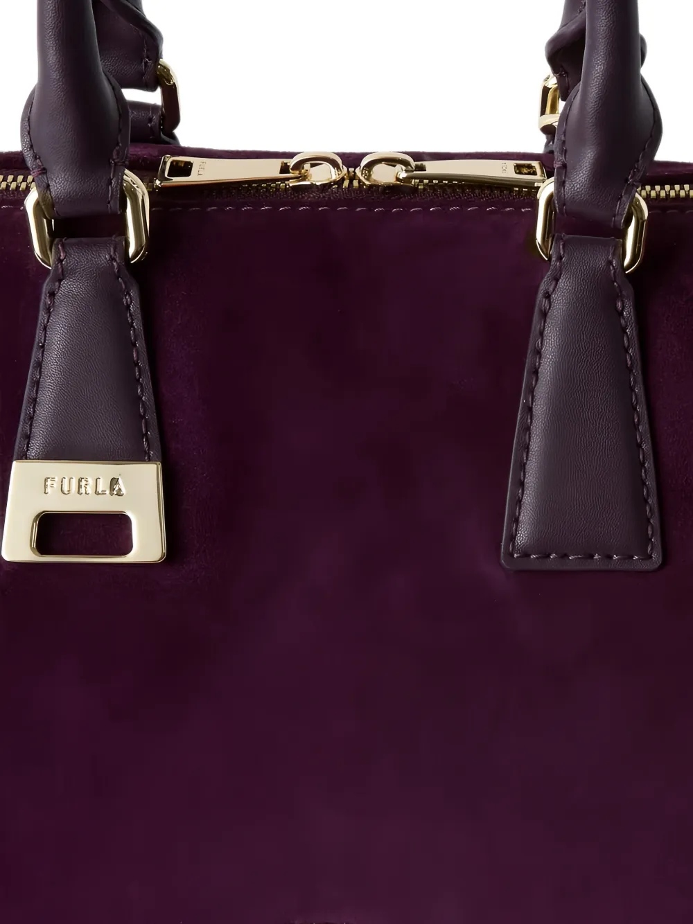 Furla Medium Olivia Boston tas Paars