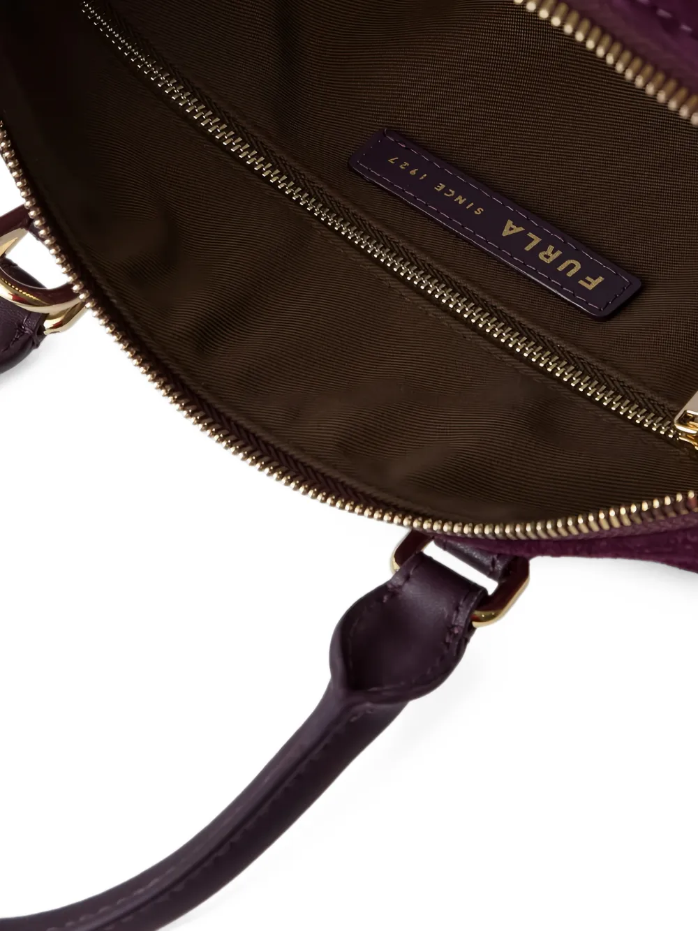 Furla Medium Olivia Boston tas Paars