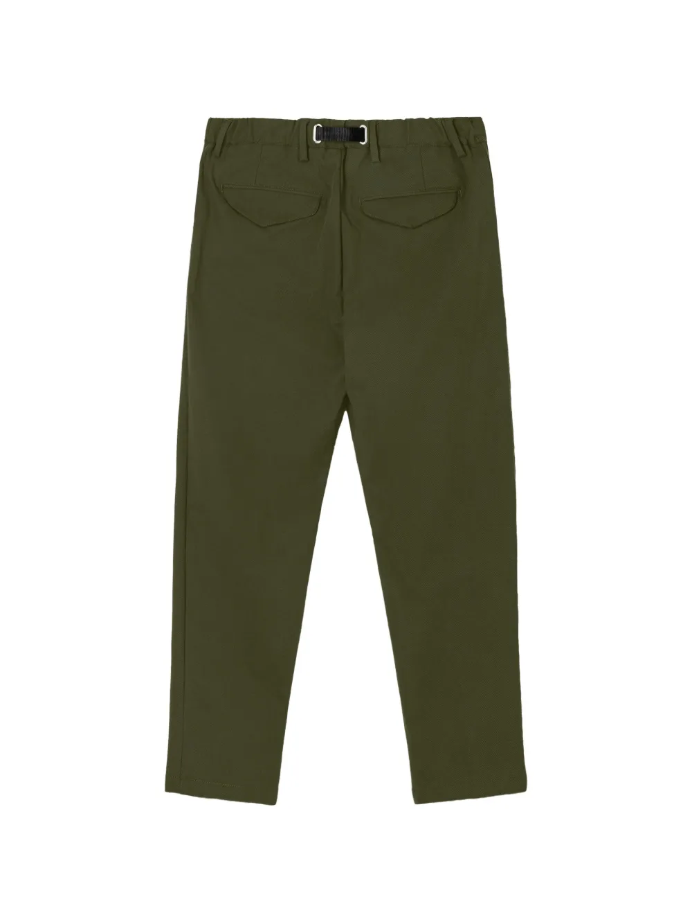 White Sand Plooibroek met ceintuur Groen