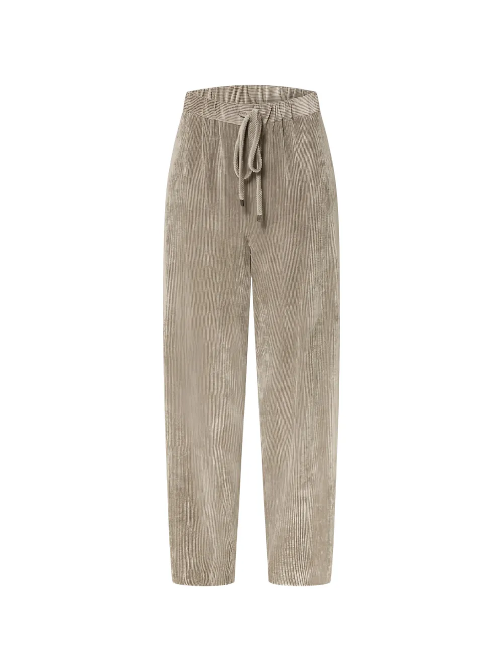 Antonelli ribbed drawstring trousers - Tons neutres Antonelli ribbed drawstring trousers - Tons neutres