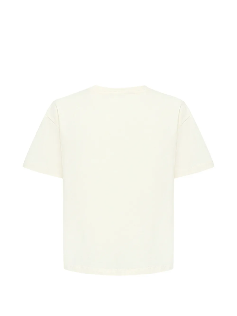MSGM Kids T-shirt met tekst Beige