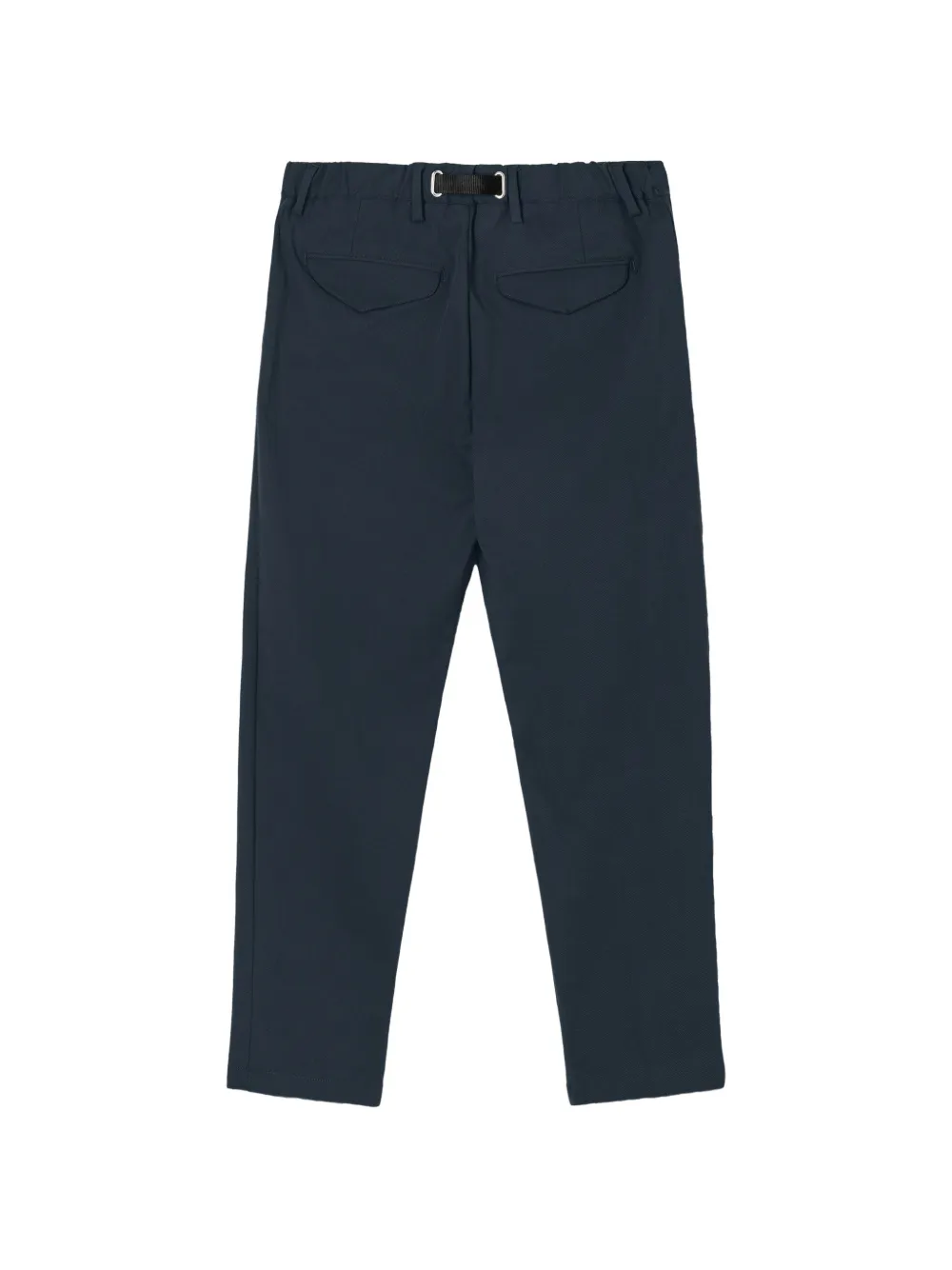 White Sand Plooibroek met ceintuur Blauw