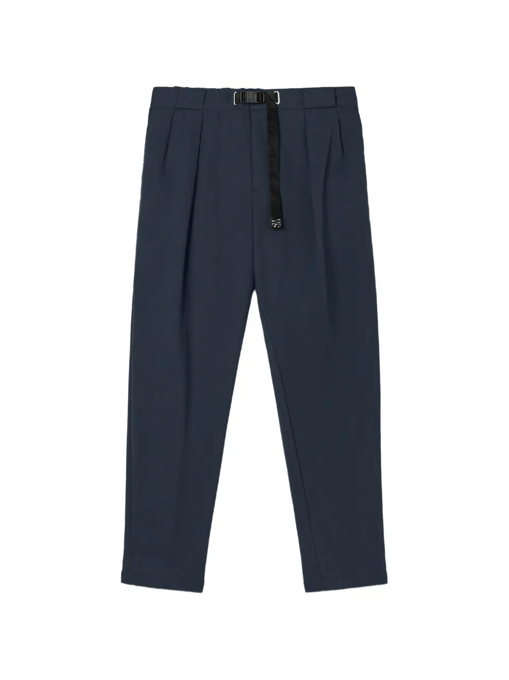 White Sand pleated belted trousers - Bleu