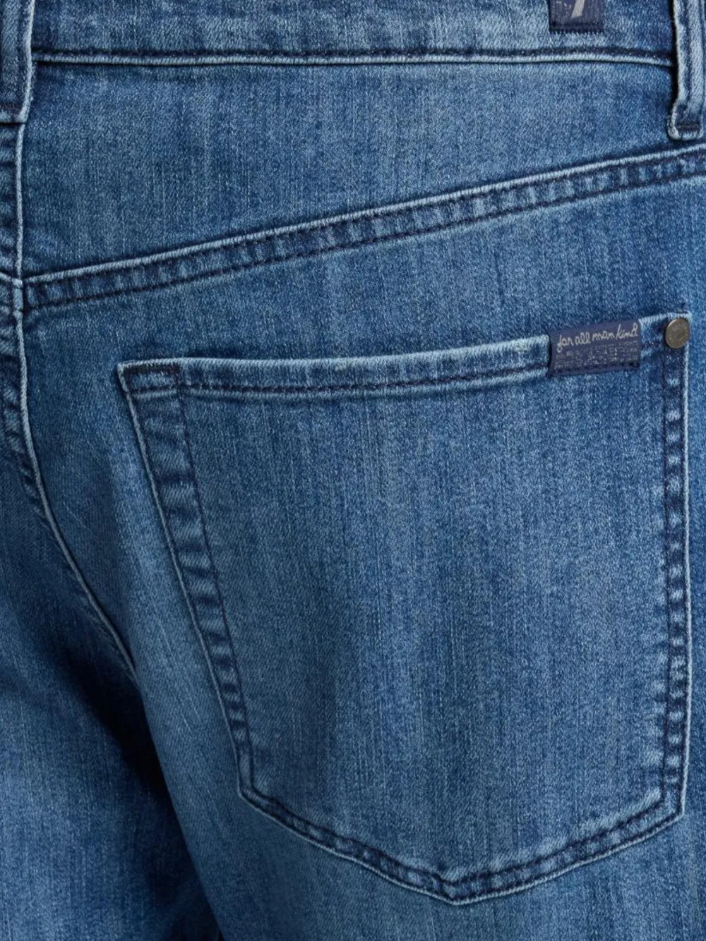 7 For All Mankind Airweft Modern straight jeans Blauw
