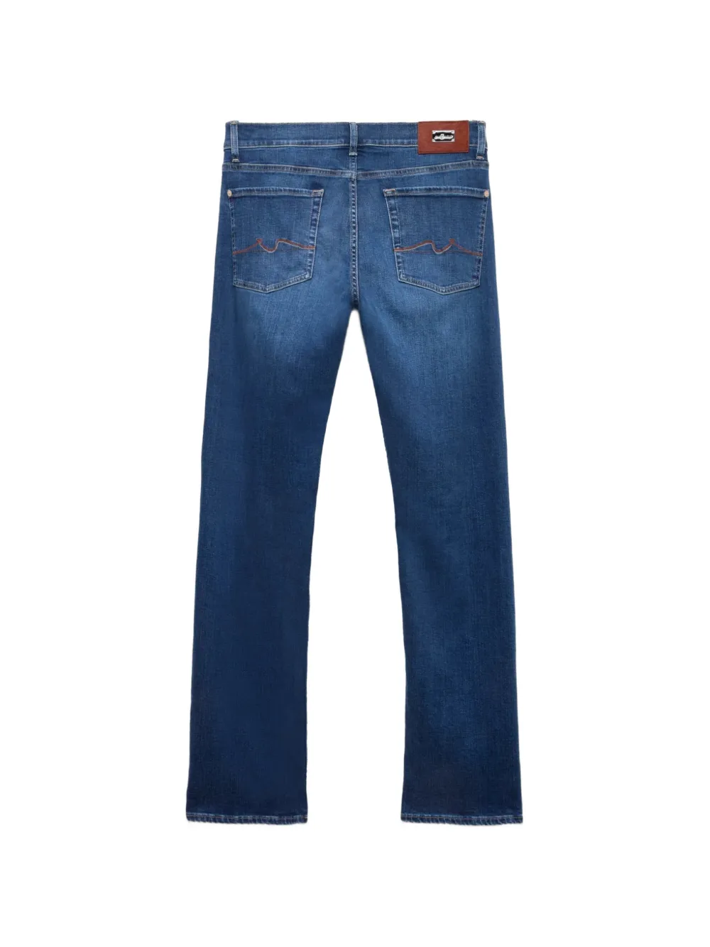 7 For All Mankind Slimmy straight jeans Blauw