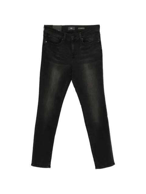 7 For All Mankind Slimmy faded-effect jeans