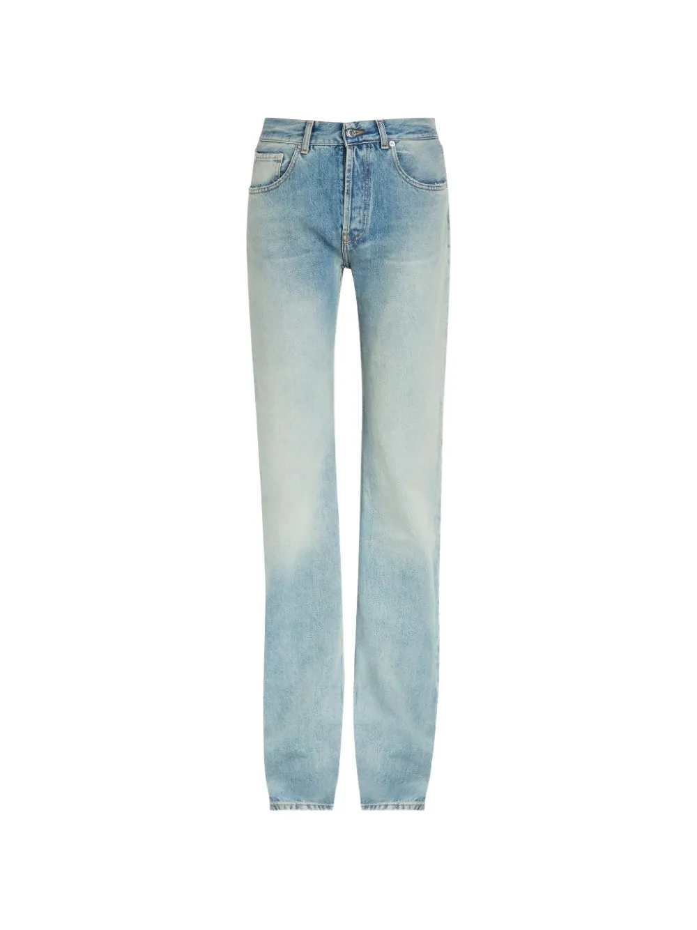 ARMARIUM James faded straight-leg jeans - Bleu