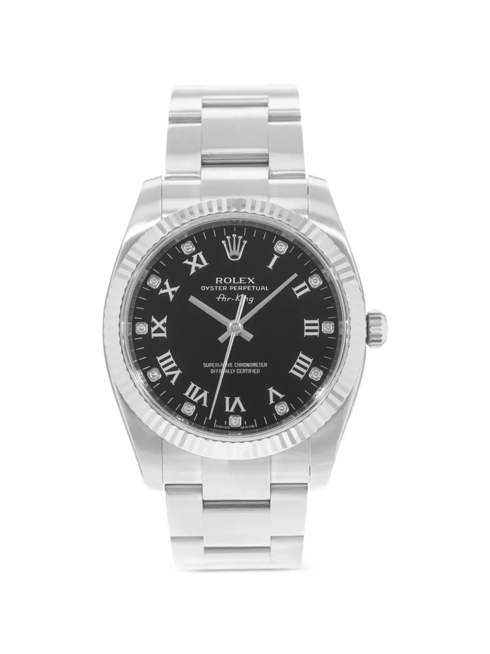 Rolex Air-King Armbanduhr 34mm - Schwarz
