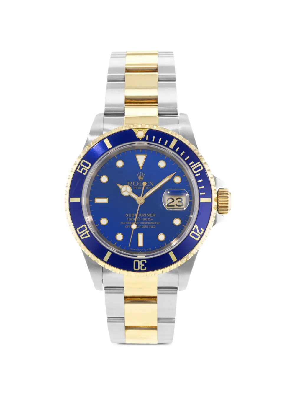 Rolex Submariner Date Armbanduhr 40mm - Blau