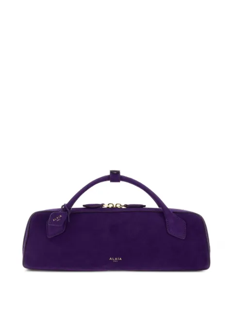 Alaïa Le Teckel suede tote bag