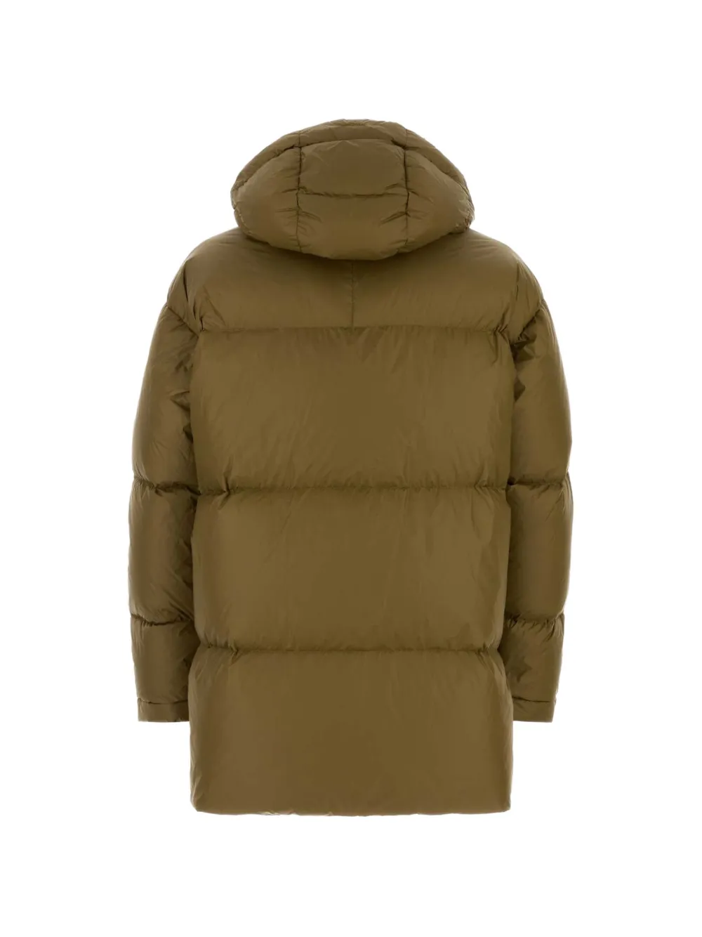 Herno Gewatteerd jack met capuchon Groen