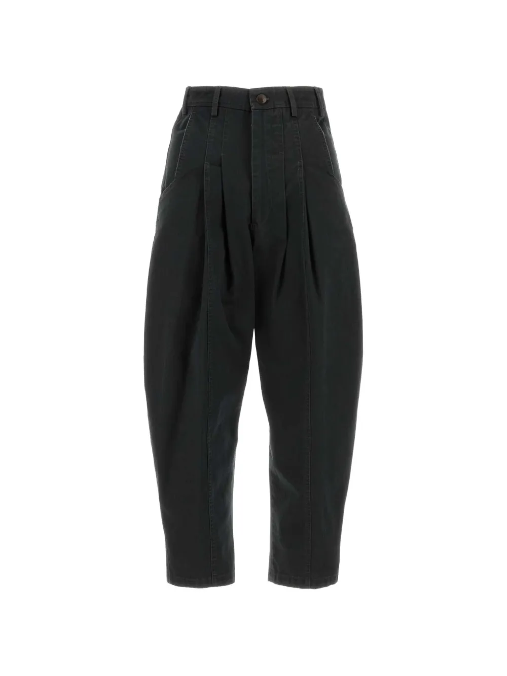 PT Torino pleated tapered jeans - Gris