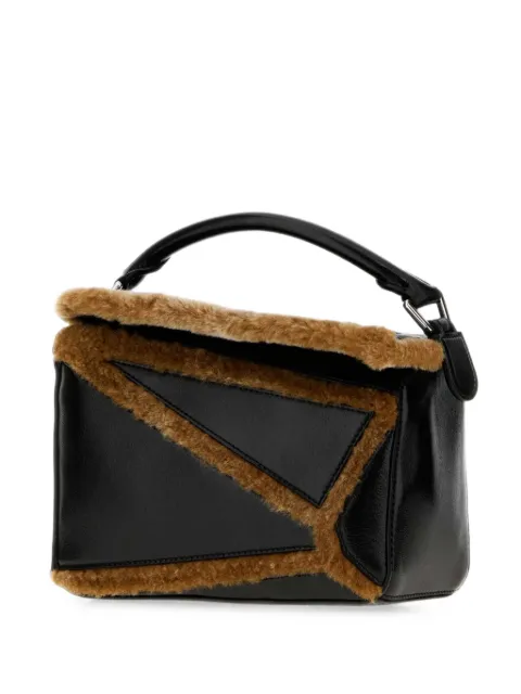 LOEWE شنطة عملية 'بازل' شيرلنغ صغيرة
