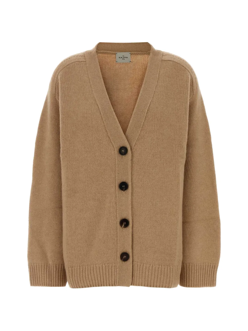 Le Kasha V-neck Cashmere Cardigan In Multi