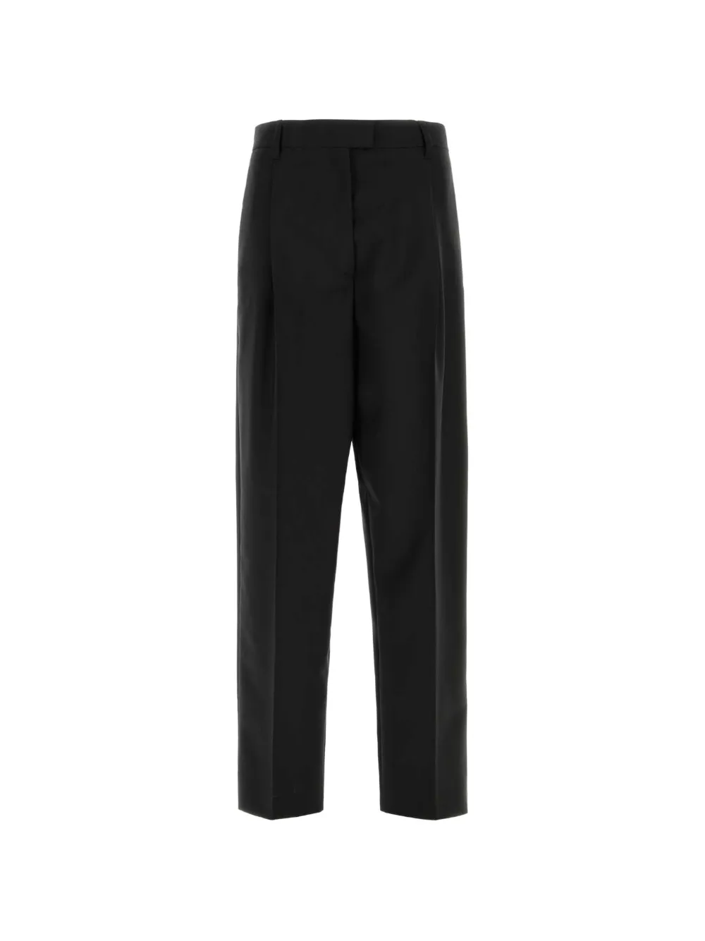 Prada pleated straight-leg trousers - Noir Prada pleated straight-leg trousers - Noir