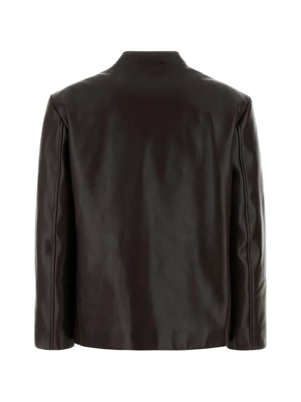 Jil Sander Leren jack Bruin