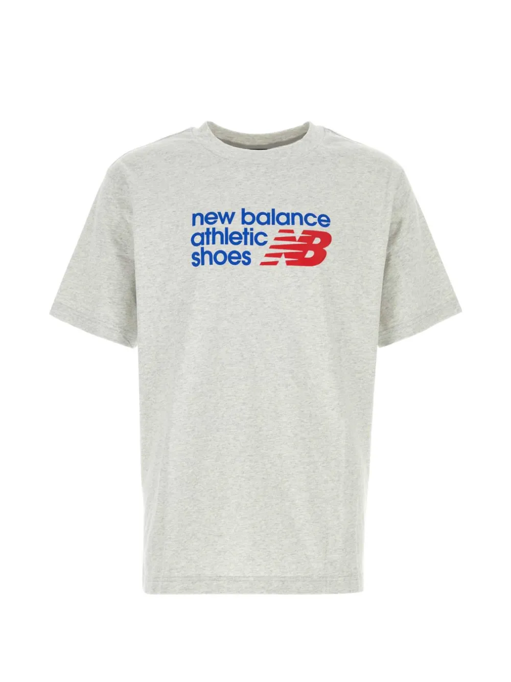 New Balance Athletics Premium relaxed chest logo T-shirt - Grau