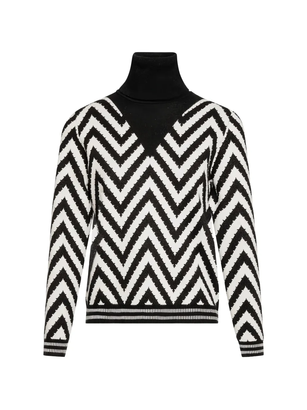 FRACOMINA jacquard roll-neck sweater