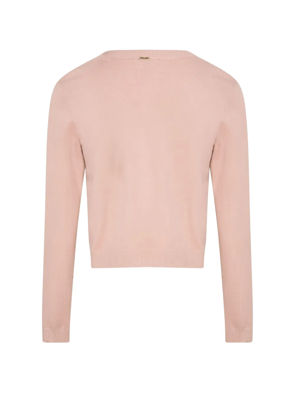 FRACOMINA floral-appliqué V-neck cardigan Roze