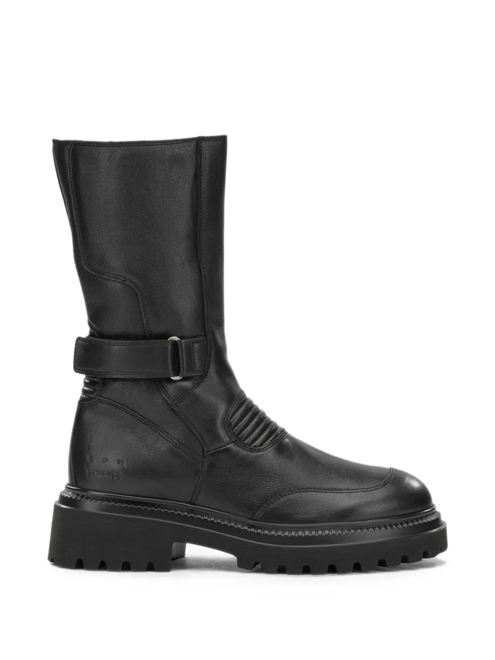 Copenhagen buckled leather boots - Noir Copenhagen buckled leather boots - Noir