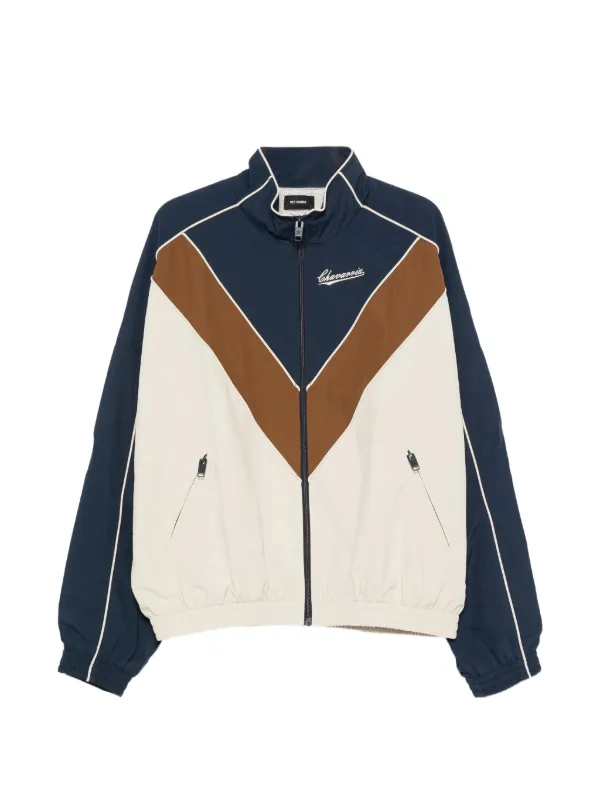 Willy Chavarria Bad Boy Colour-block Track Jacket in Neutrals