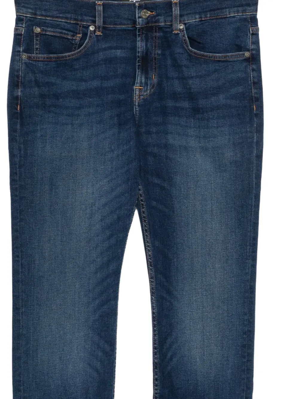 7 For All Mankind Jeans met vervaagd-effect Blauw