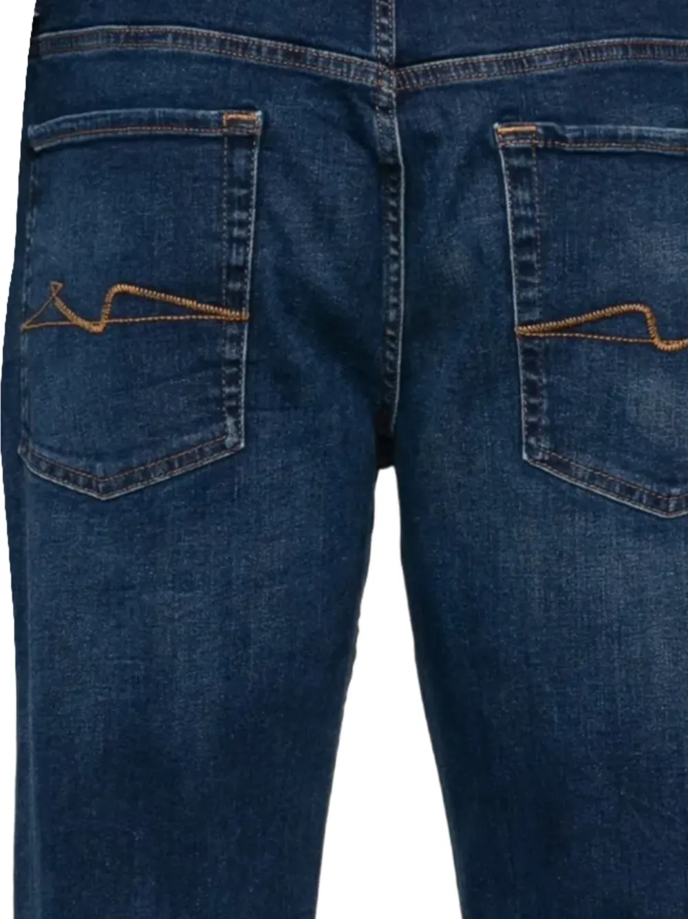 7 For All Mankind Jeans met vervaagd-effect Blauw