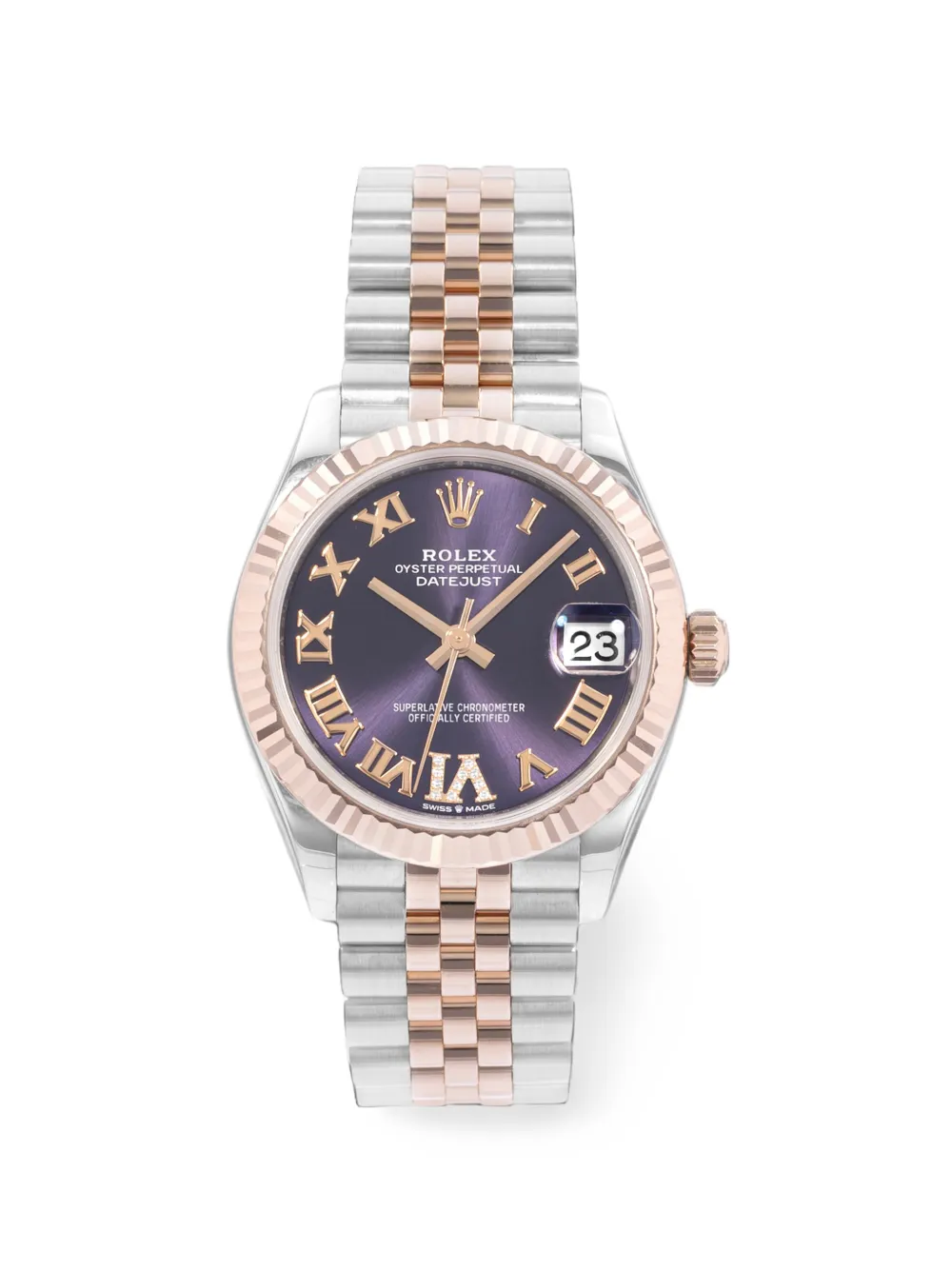 Rolex Datejust Armbanduhr 31mm - Violett