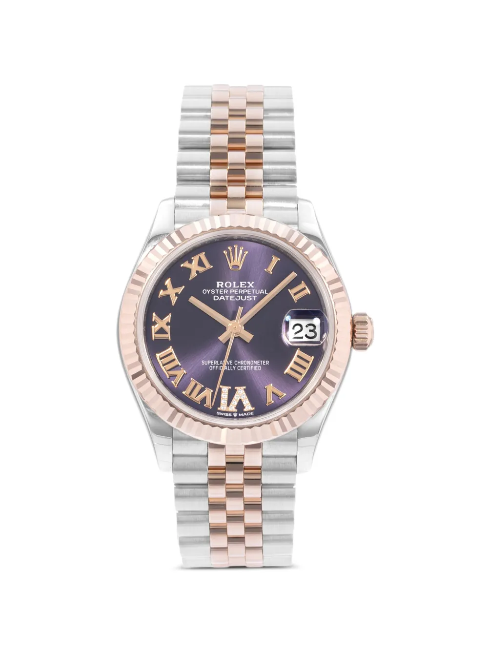 Rolex Datejust Armbanduhr 31mm - Violett
