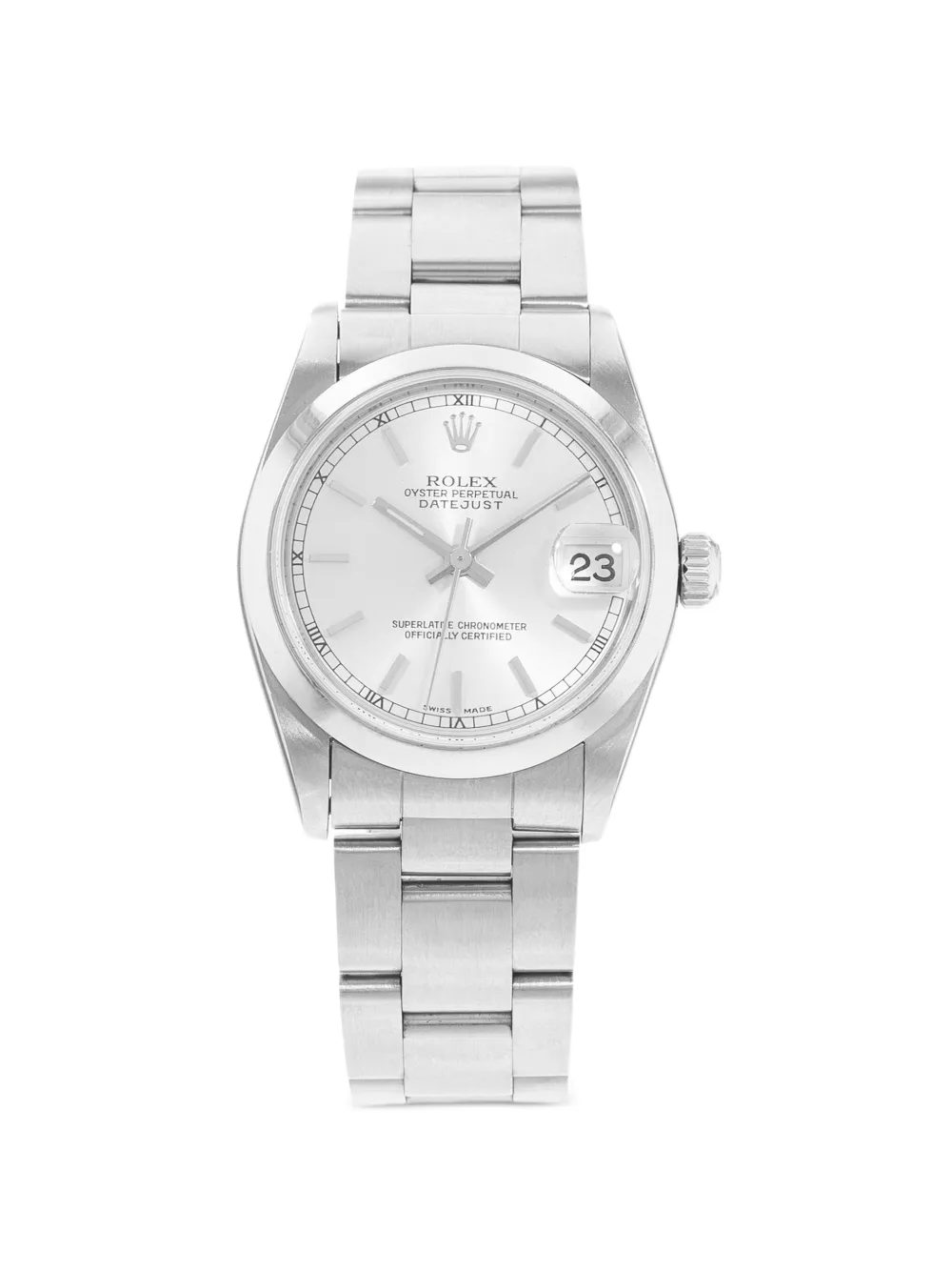 Rolex Datejust Armbanduhr 31mm - Silber