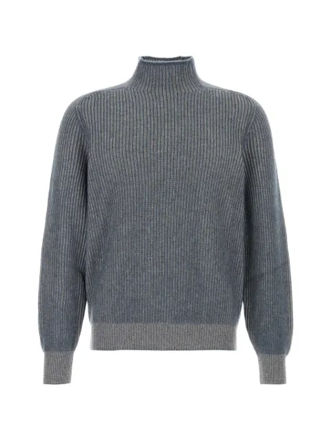 Brunello Cucinelli ribbed-knit cashmere sweater
