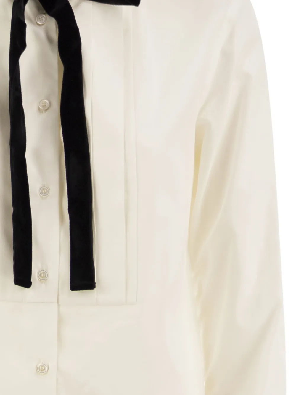 Weekend Max Mara Blouse met plooien en ruches Wit