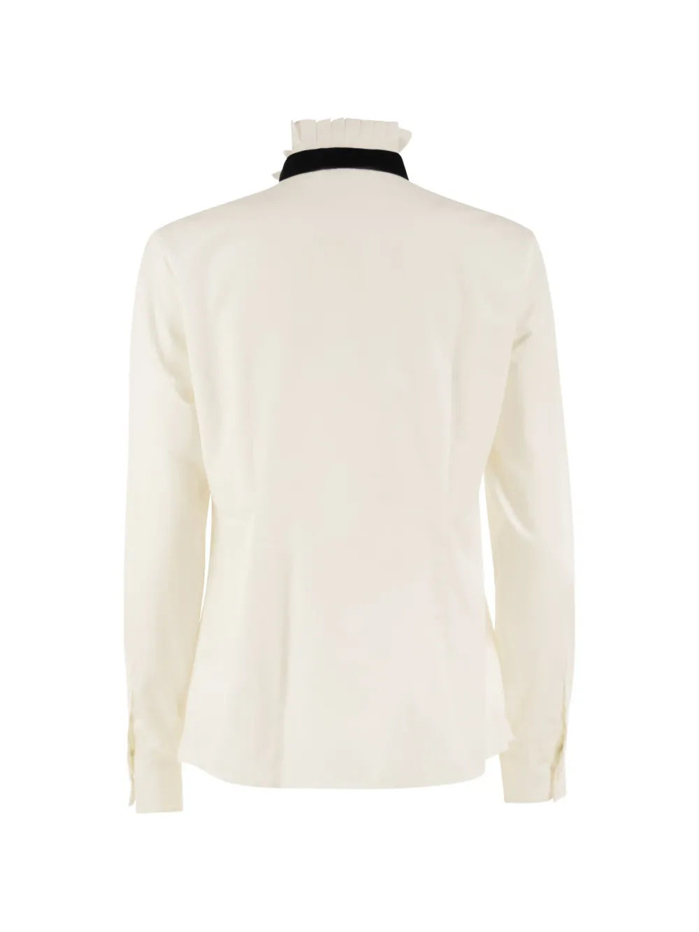 Weekend Max Mara Blouse met plooien en ruches Wit