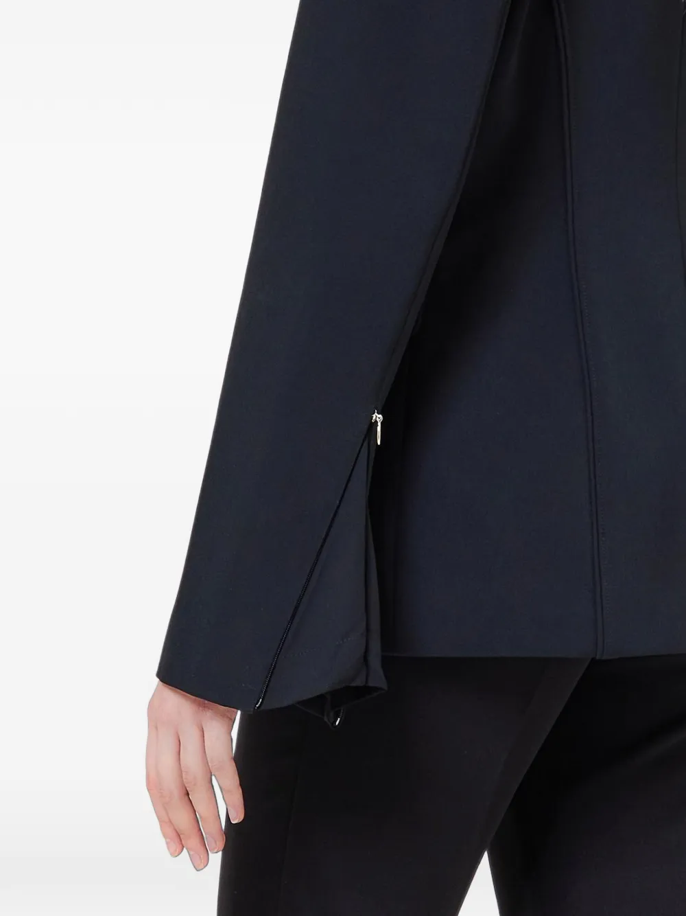 LIU JO Blazer met ritsdetail Zwart