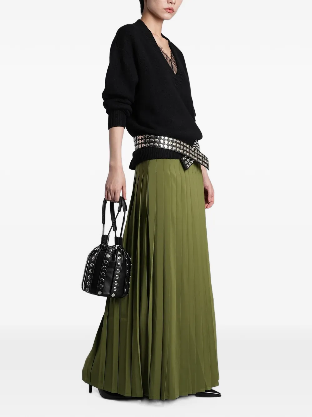 IRO Althea maxi-ploo k Groen