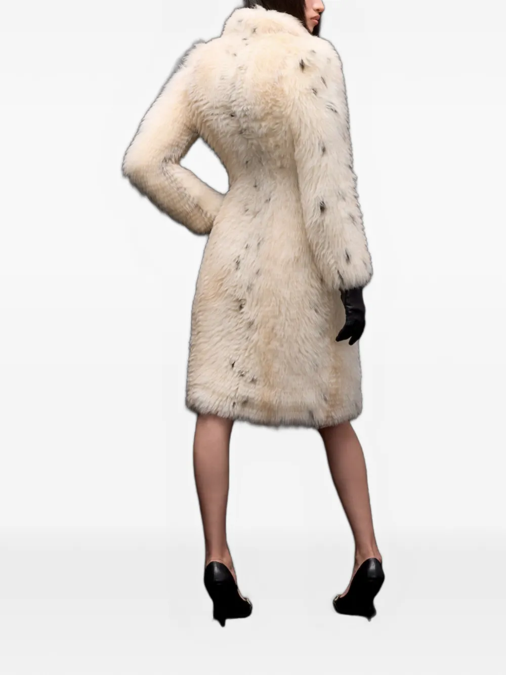 Gucci Lammy jas Beige