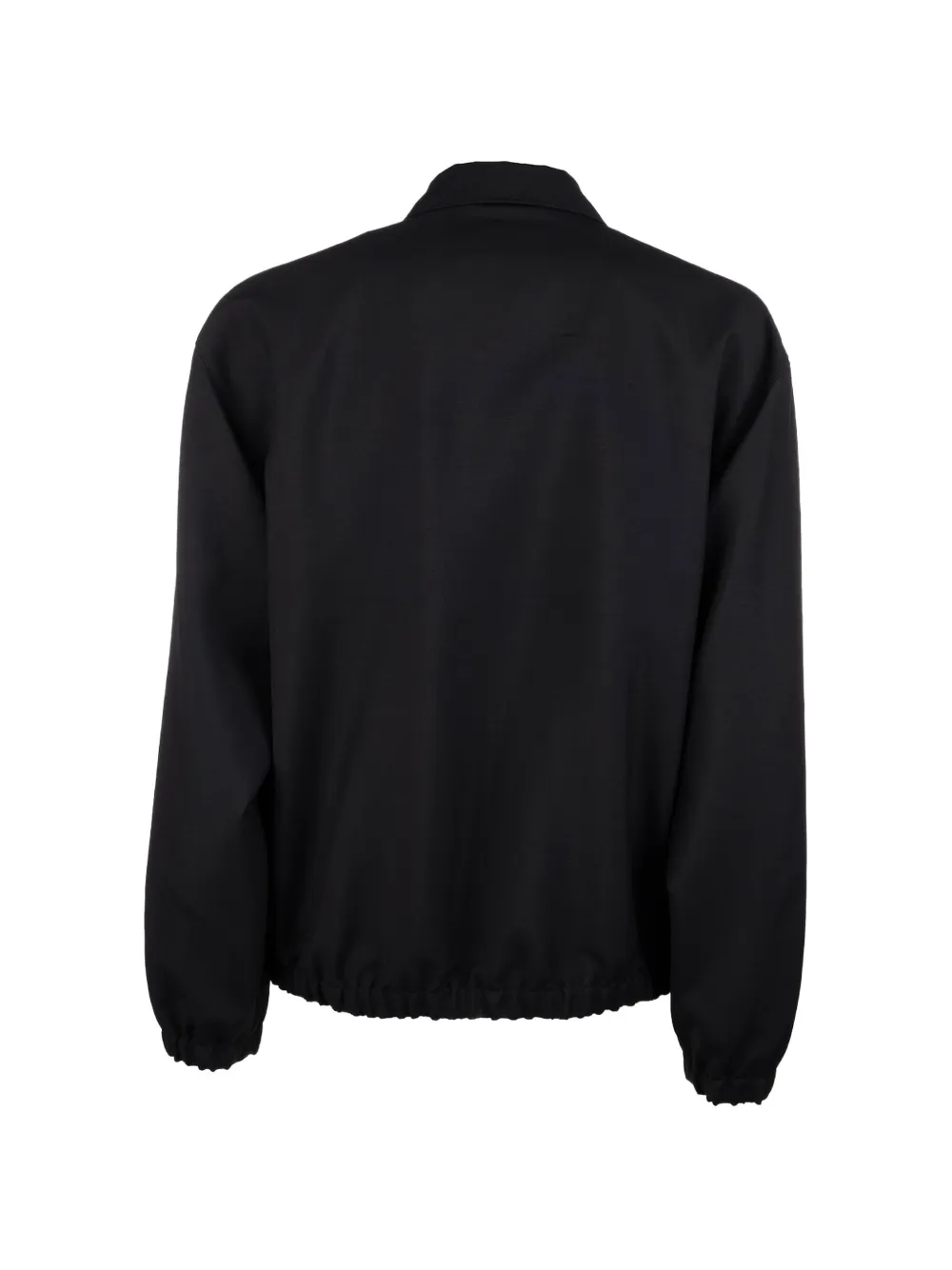 Prada Mohair en wollen jack Blauw