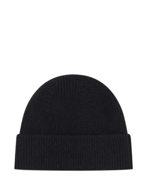Zegna ribbed-knit cashmere beanie hat