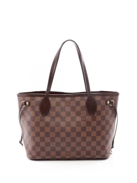 Louis Vuitton Pre-Owned 2010 Damier Ebene Neverfull PM tote bag