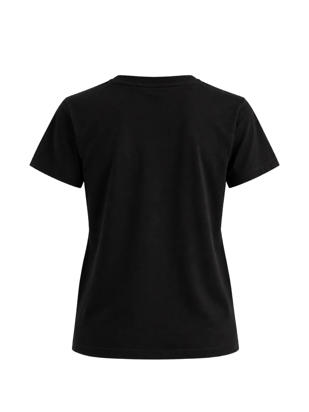 AGOLDE Adine T-shirt met ronde hals Zwart