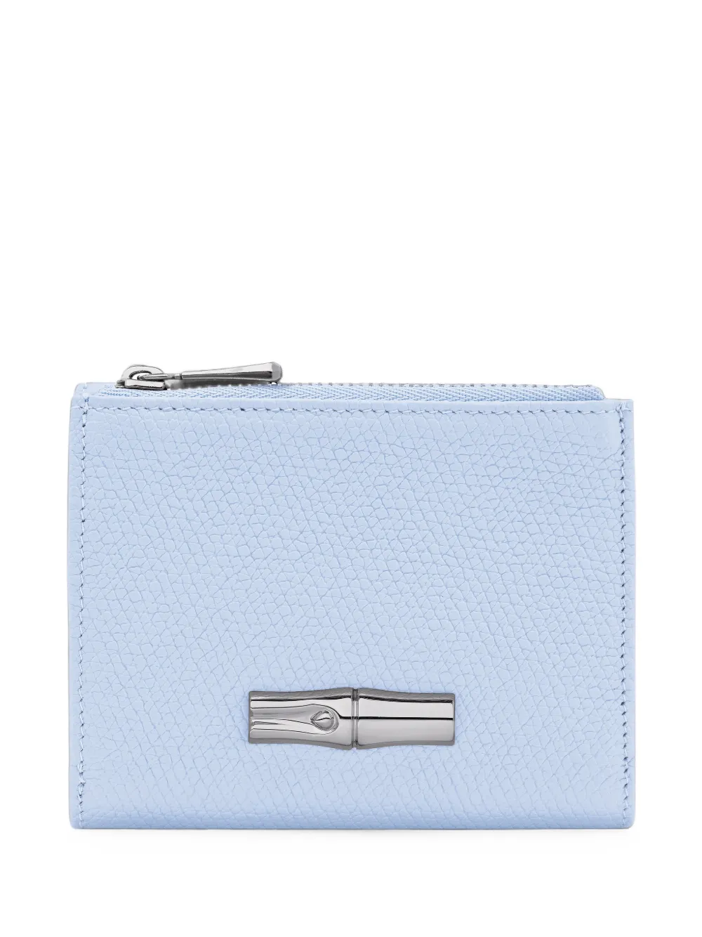 Longchamp Le Roseau compact wallet - Blu