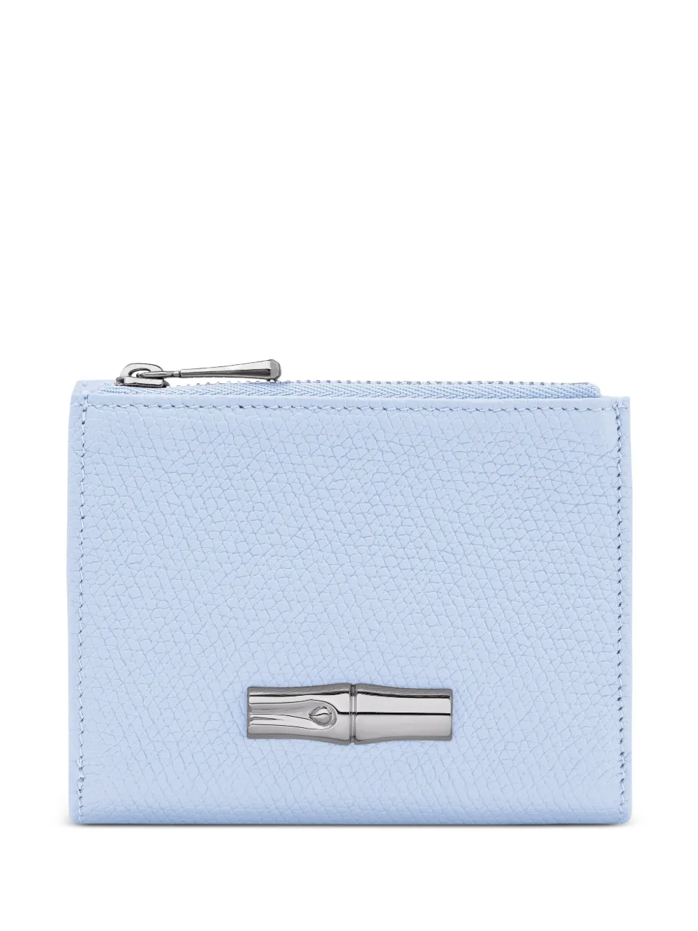 Longchamp Le Roseau compact wallet - Blu