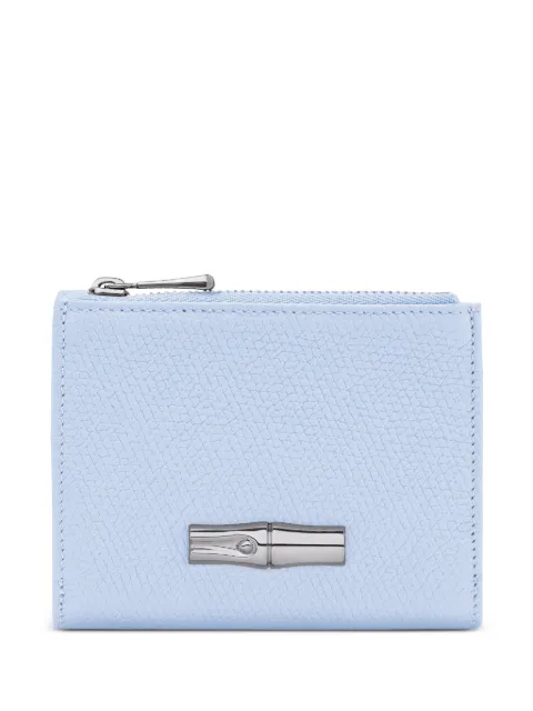 Longchamp Le Roseau compact wallet