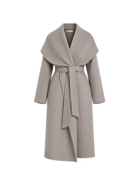  IVY OAK Iocarrie belted shawl-collar coat