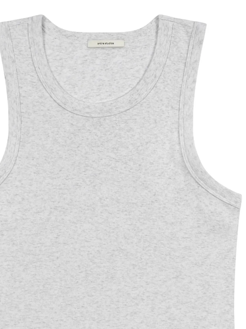 ENTIRE STUDIOS Ribgebreide tanktop Grijs