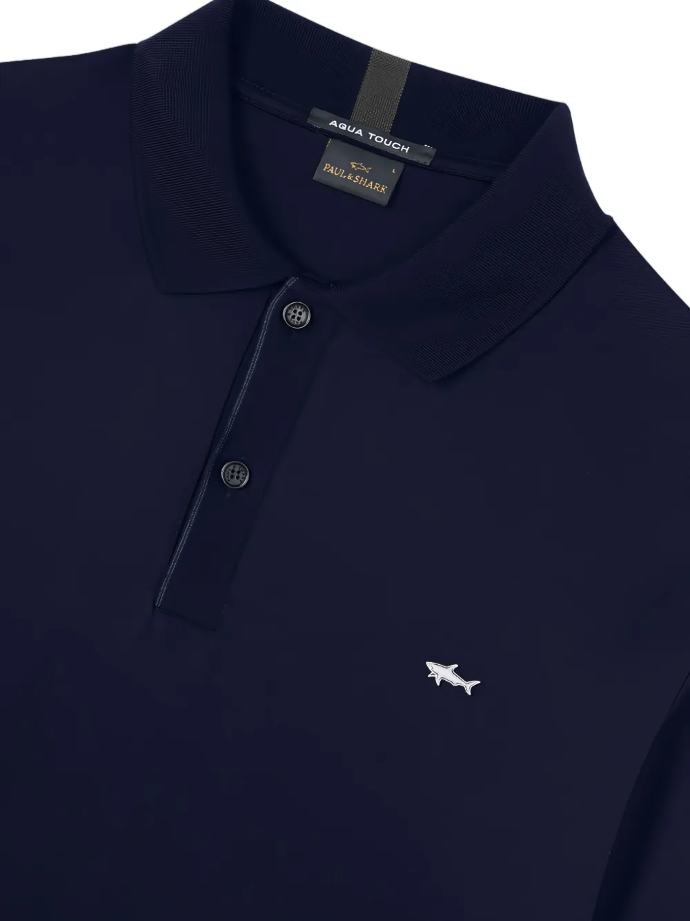 Paul & Shark Poloshirt met logopatch Blauw