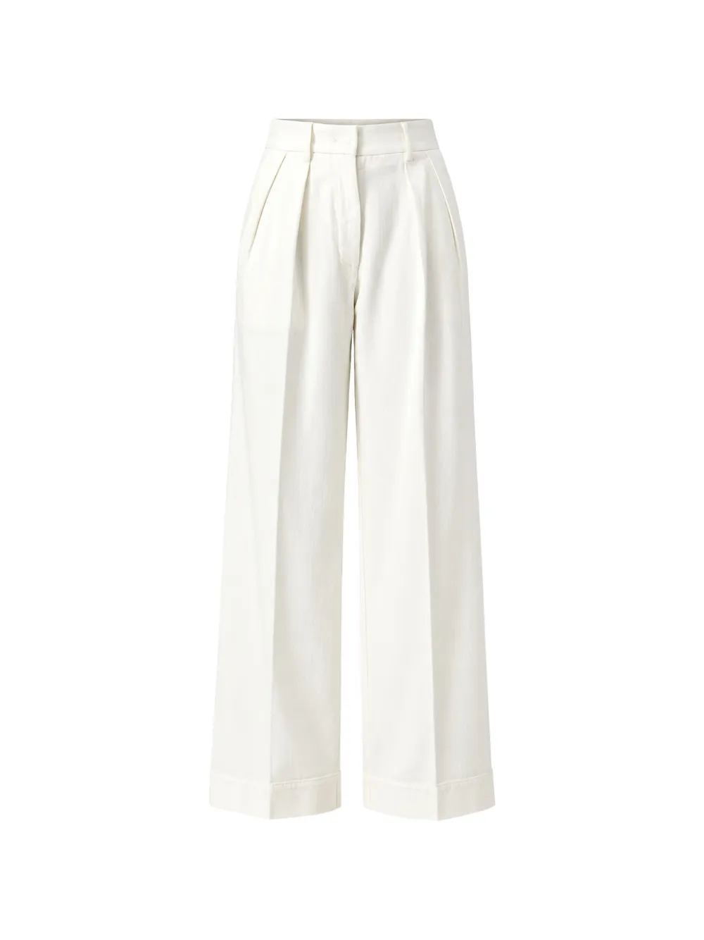 Forte Forte wide-leg tailored trousers - Blanc Forte Forte wide-leg tailored trousers - Blanc