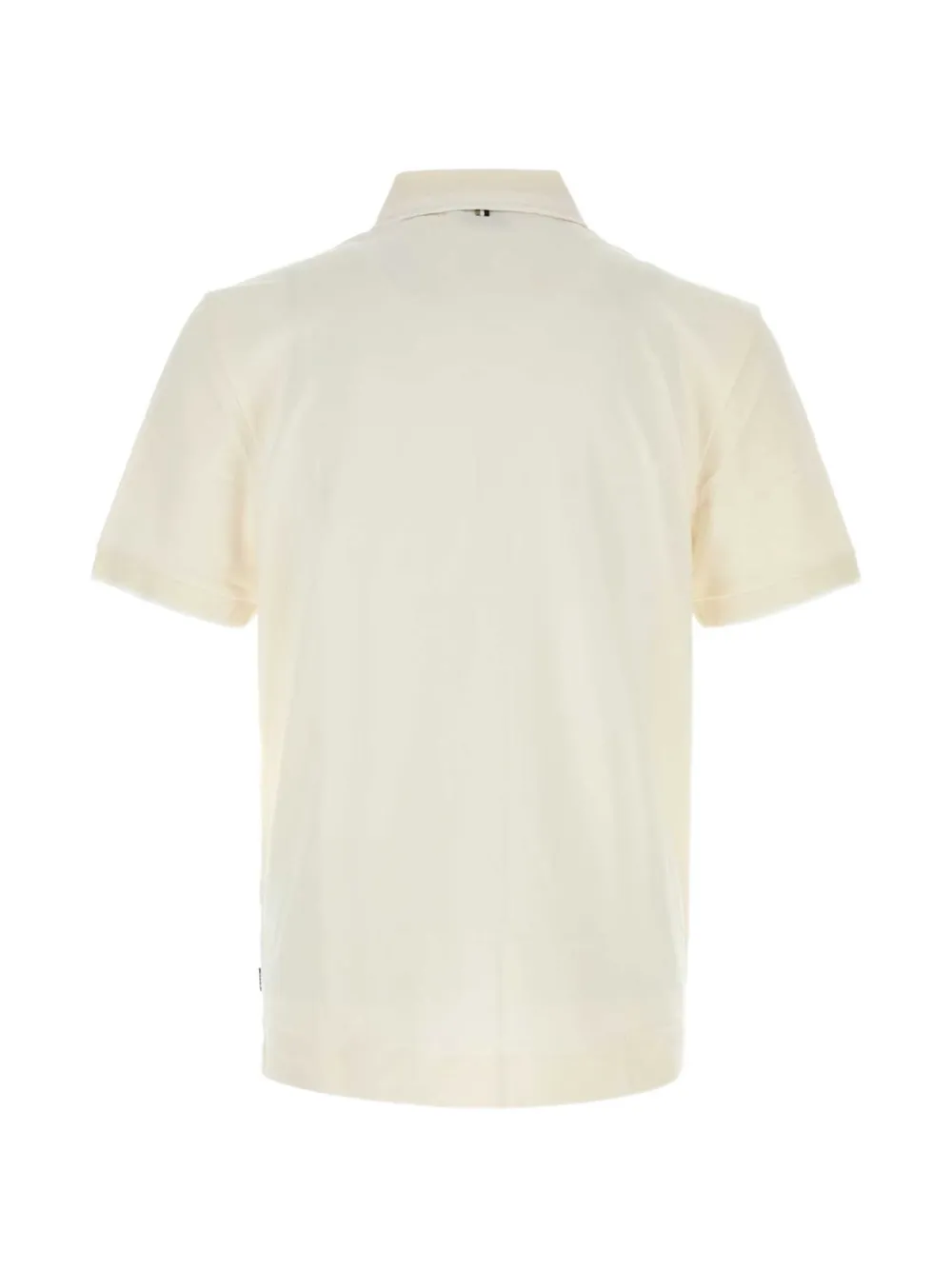 BOSS Poloshirt met logopatch Beige