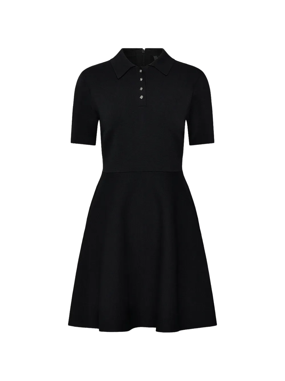 Ted Baker Rondaa polo-collar mini dress - Noir Ted Baker Rondaa polo-collar mini dress - Noir