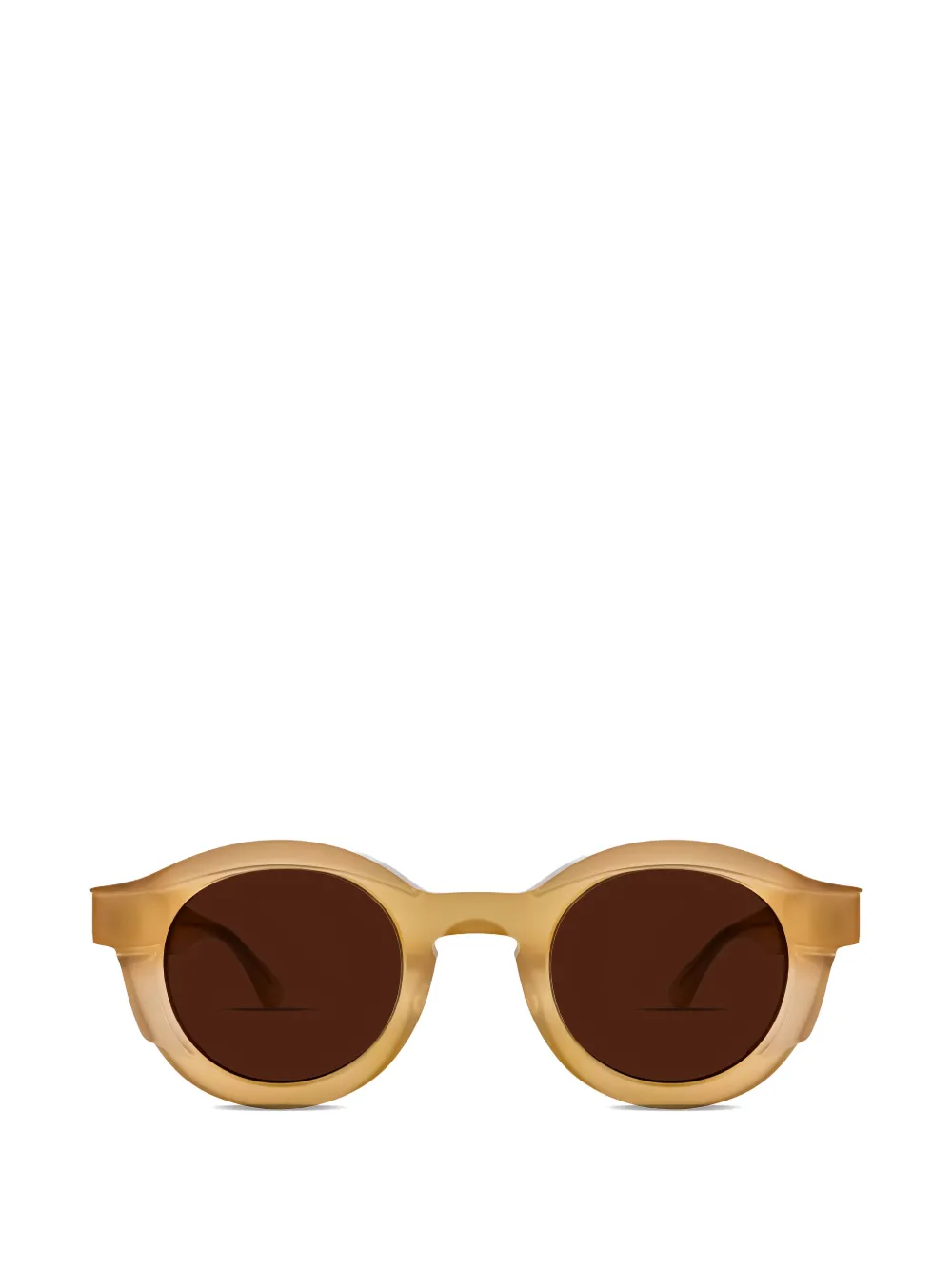 Thierry Lasry Slippery round-frame sunglasses - Tons neutres